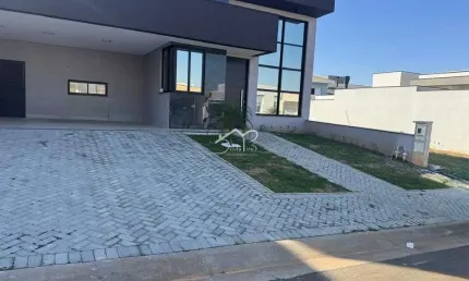 Casa moderna à venda no condomínio dona lucilla em indaiatuba sp