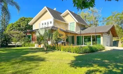 Casa em condomínio fechado com 3 quartos à venda na servidão família damasco, ratones, florianópolis, 2460 m2 por r$ 3.500.000