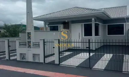 Casa em condomínio fechado com 2 quartos à venda na rua do juca, pachecos, palhoça, 50 m2 por r$ 345.000