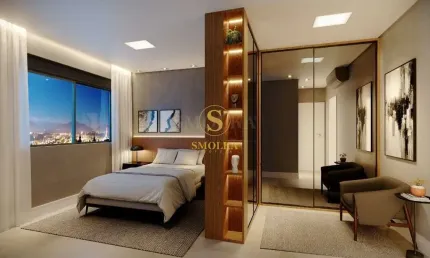 Apartamento com 3 quartos à venda na rodovia virgílio várzea, saco grande, florianópolis, 98 m2 por r$ 1.381.014