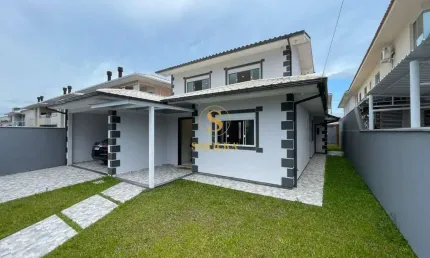 Casa em condomínio fechado com 3 quartos à venda na rua das felicidades, nova palhoça, palhoça, 197 m2 por r$ 999.000