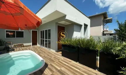 Casa em condomínio fechado com 3 quartos à venda na servidão venâncio bernardino das chagas, campeche, florianópolis, 260 m2 por r$ 1.489.500