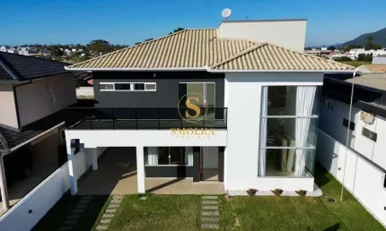 Casa em condomínio fechado com 4 quartos à venda na avenida red park, são joão do rio vermelho, florianópolis, 299 m2 por r$ 1.690.000