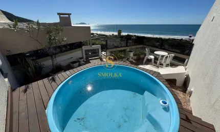 Cobertura com 4 quartos à venda na rua das gaivotas, ingleses do rio vermelho, florianópolis, 216 m2 por r$ 2.660.000