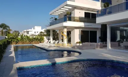 Casa em condomínio fechado com 9 quartos para alugar na avenida dos búzios, jurerê internacional, florianópolis, 1103 m2 por r$ 72.000