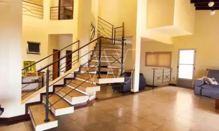 Casa em condomínio fechado com 3 quartos à venda na Rua San Conrado, S/N, Loteamento Caminhos de San Conrado (Sousas), Campinas, 385 m2 por R$ 1.450.000