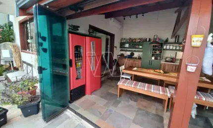 Casa em condomínio fechado com 3 quartos à venda na Rua Mário Garnero, s/n, Parque Jatibaia (Sousas), Campinas, 276 m2 por R$ 1.220.000