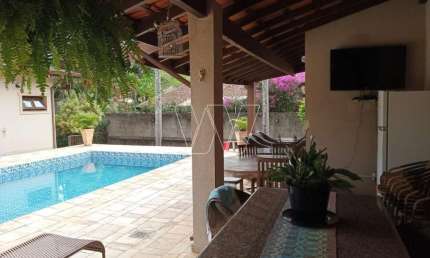 Casa em condomínio fechado com 3 quartos à venda na Estrada Sousas Joaquim Egidio,  Km 11, Km 11, Sousas, Campinas, 402 m2 por R$ 1.500.000