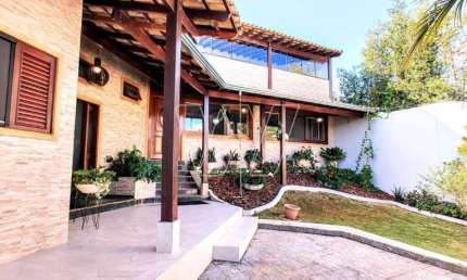 Casa em condomínio fechado com 5 quartos à venda na Rua San Conrado, S/N, Loteamento Caminhos de San Conrado (Sousas), Campinas, 650 m2 por R$ 2.490.000