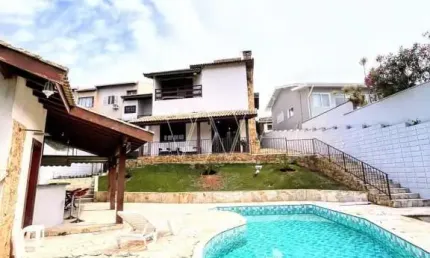 Casa em condomínio fechado com 4 quartos à venda na Rua San Conrado, S/N, Loteamento Caminhos de San Conrado (Sousas), Campinas, 402 m2 por R$ 1.750.000