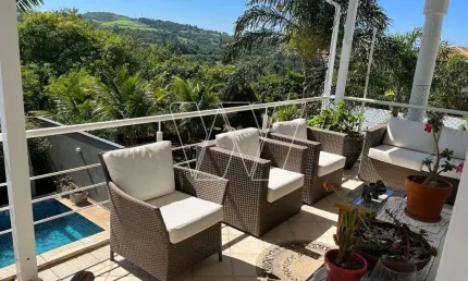 Casa em condomínio fechado com 3 quartos à venda na Rua San Conrado, S/N, Loteamento Caminhos de San Conrado (Sousas), Campinas, 360 m2 por R$ 1.750.000