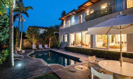 Casa em condomínio fechado com 4 quartos para alugar na Avenida Professora Dea Ehrhardt Carvalho, 100, Sítios de Recreio Gramado, Campinas, 603 m2 por R$ 35.000