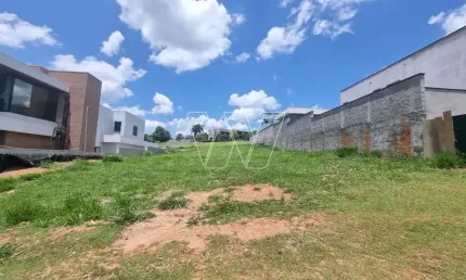 Terreno em condomínio fechado à venda na avenida isaura roque quércia, km 5, loteamento residencial pedra alta (sousas), campinas por r$ 1.300.000