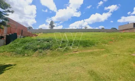 Terreno em condomínio fechado à venda na avenida isaura roque quércia, km 5, loteamento residencial pedra alta (sousas), campinas por r$ 950.000