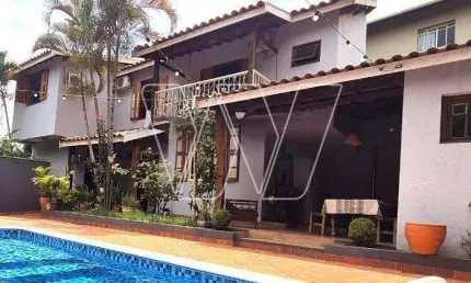 Casa em condomínio fechado com 3 quartos à venda na Rua Cataldo Bove, s/n, Colinas do Ermitage (Sousas), Campinas, 325 m2 por R$ 1.650.000