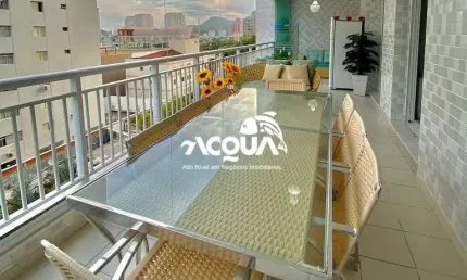 Apartamento com 3 quartos à venda no Jardim Astúrias, Guarujá 