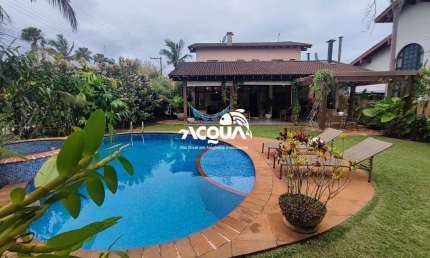 Casa em condomínio fechado com 5 quartos à venda no Jardim Acapulco, Guarujá 