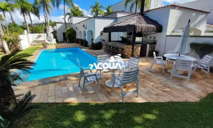 Casa em condomínio fechado com 5 quartos para alugar no Jardim Acapulco, Guarujá 