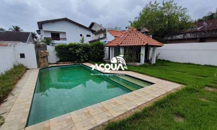 Casa em condomínio fechado com 4 quartos à venda na Enseada, Guarujá 
