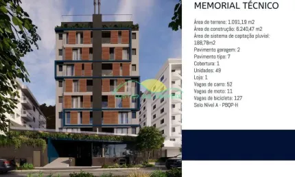 Apartamentos com 2 Dormitórios  à venda no  Saco dos Limões em  Florianópolis, Santa Catarina ( ENT
