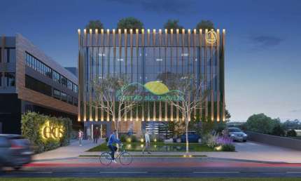 Salas comerciais no Ekos Saúde Interativa de 30,75m² à 130,65m² - Campeche - Florianópolis/SC