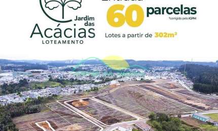 Lançamento Imperdível em Rio Negrinho: Jardim das Acácias com Lotes Amplos e Infraestrutura Complet