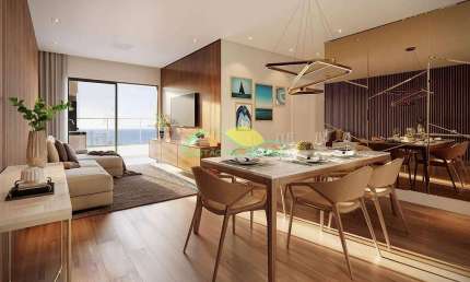 Apartamento 3 Dormitórios, sendo 1 suíte com Vista Mar à venda, em Tabuleiro Barra Velha, Santa Cat