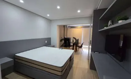 Studio à venda por r$ 570.000 - brooklin - mobiliado