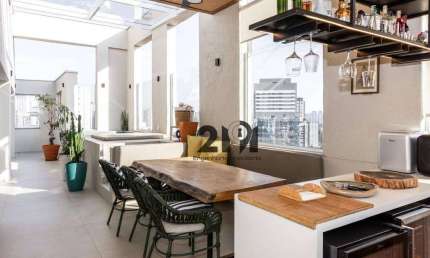 Penthouse com 2 dormitórios à venda, 148 m² por R$ 5.500.000 - Vila Olímpia - São Paulo/SP