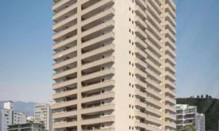 Apto de 3 dorm c/ 3 suítes, sacada gourmet, 3 vagas privativas. 152 m² de área úitl. bairro: canto do forte.