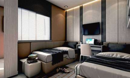 Apto de 2 Dorm c/ SUÍTE, VISTA MAR, 2 VAGAS, 79,51 m² de área útil. BAIRRO: JARDIM REAL.