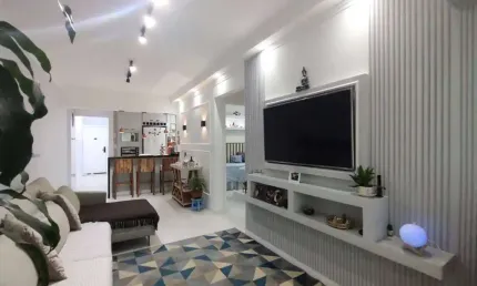Apto de 2  dorm sendo 1 suite, c/ sacada gourmet, 74,50 m? de area util. bairro: boqueirao.