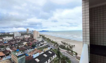 Apto de 2 dorm c/ 1 suíte, PRÉDIO FRENTE MAR,  sacada gourmet, 83,00 m² de área útil, Bairro: MARACANÃ.