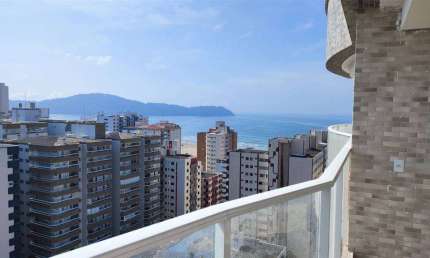 COBERTURA com 4 Dorm, VISTA MAR, 4 SUÍTES, 3 VAGAS, 193,04 m² de área útil. BAIRRO: GUILHERMINA.