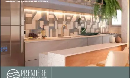 Apto de 2 dorm c/2 suítes, sacada gourmet, 2 vagas privativas. 92 m² de área útil. bairro; canto do forte.