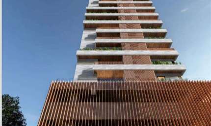 Apto de 2 Dorm, sendo 2 suites, 2 vagas, SACADA, 75,49 m² de área útil. Bairro: CANTO DO FORTE.