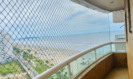 Apto de 1 Dorm, c/ sacada, VISTA MAR, 55 m² de área útil. Bairro: CAIÇARA.
