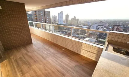 Apto de 2 Dorm sendo 2 suítes, AMPLA SACADA, 80 m² de área útil. BAIRRO: TUPI.