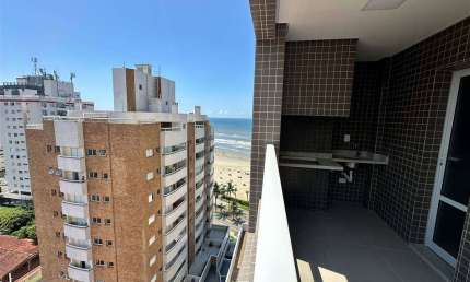 Apto de 2 Dorm c/ 1 SUÍTE, SACADA, VISTA MAR, 66,53 m² de área útil. BAIRRO: JARDIM REAL.