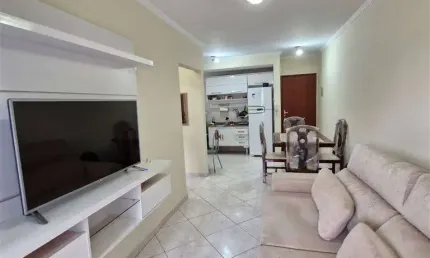 Apto de 1 Dorm c/ VISTA MAR, sacada com CHURRASQUEIRA A CARVÃO. BAIRRO: MARACANÃ.