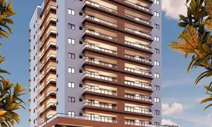 Apto de 2 dorm c/ suíte, 69,07 de área útil. bairro: canto do forte.