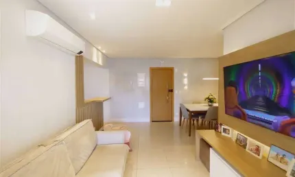 Apto de 3 Dorm, C/ 2 SUÍTES, SACADA GOURMET, 2 vagas, 113 m² de área útil. BAIRRO: BOQUEIRÃO.