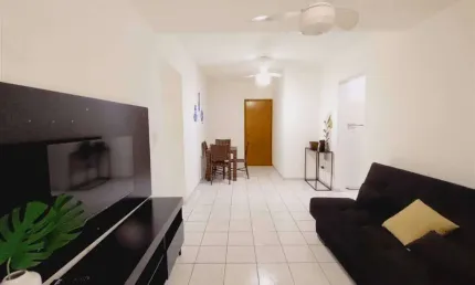 Apto de 1 dorm c/  sacada, 56 m² de área útil. bairro: canto do forte.