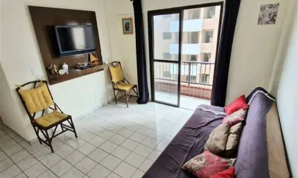 Apto de 1 Dorm c/ SACADA, 49,00 m² de área útil. BAIRRO: GUILHERMINA.
