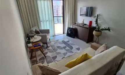 Apto de 1 dorm, c/ sacada, 57 m² de área útil, bairro: ocian.