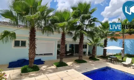 Casa Térrea, Alto Padrão, 4 Suítes e Piscina no Parque da Fazenda