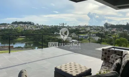 Casa Moderna Arquitetura e Vista Panorâmica Condomínio Villaggio Paradiso!