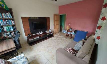 Casa térrea com 03 dormitórios + 02 kitnet pavimento superior em construção à venda, 90 m² por R$ 320.000,00 - Jardim Boa Esperança - Guarujá/SP
