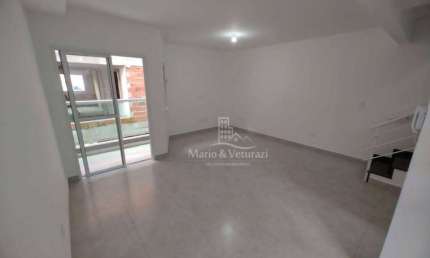 Sobrado triplex com 2 dormitórios à venda, 94 m² por R$ 405.000,00 - Vila Santa Rosa - Guarujá/SP