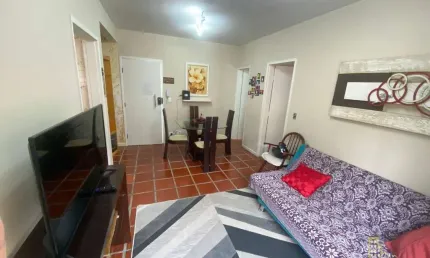 Apartamento com 1 dormitório, 56 m² - venda por r$ 225.000,00 ou aluguel por r$ 2.200 (pacote) - enseada - guarujá/sp